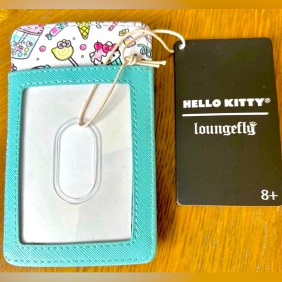 NWT Loungefly HELLO KITTY Sanrio SWEET TREATS Card Wallet Cosplay New - Picture 2 of 4
